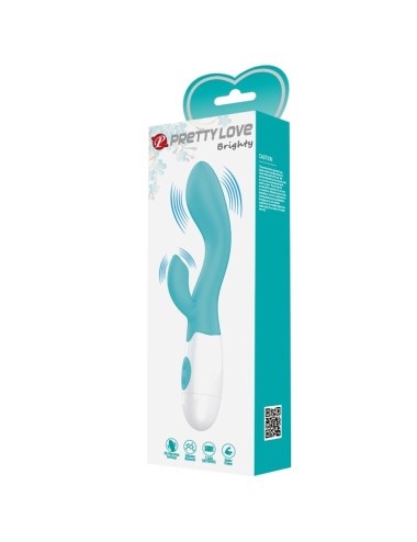 PRETTY LOVE - VIBRATEUR BRIGHTY G-SPOT VERT AQUA