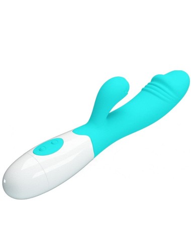 PRETTY LOVE - VIBRATEUR SNAPPY G-SPOT VERT AQUA