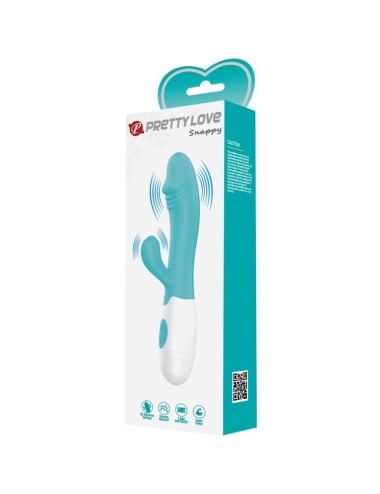 PRETTY LOVE - VIBRATEUR SNAPPY G-SPOT VERT AQUA