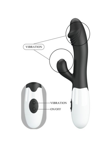 PRETTY LOVE - VIBRATEUR SNAPPY G-SPOT NOIR