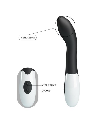 PRETTY LOVE - BISHOP VIBRATEUR POINT G 30 MODES NOIR