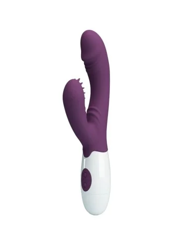 PRETTY LOVE - ANDRE VIBRATEUR RABBIT & STIMULATEUR DE POINT G VIOLET