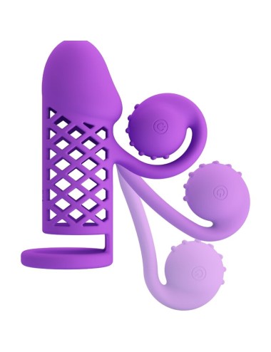 ROMANCE - HARDEN MANCHE PROLONGÉE POURPRE