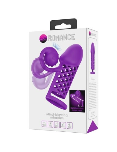 ROMANCE - HARDEN MANCHE PROLONGÉE POURPRE
