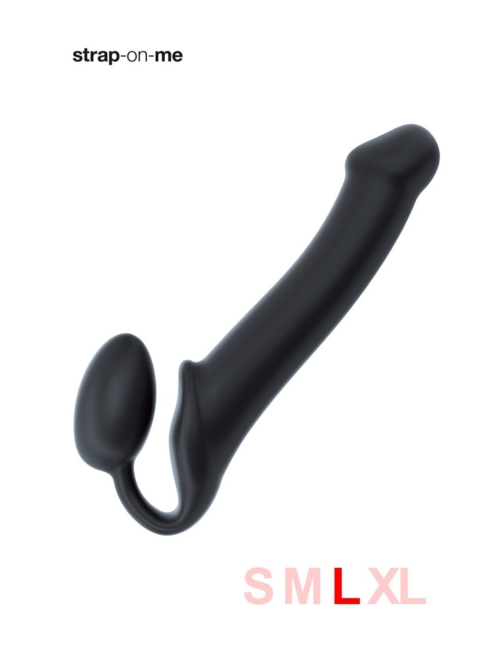 Gode ceinture strap-on noir L Gode ceinture strap-on noir L