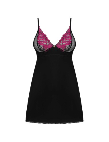 Rosenty nuisette et string - Noire