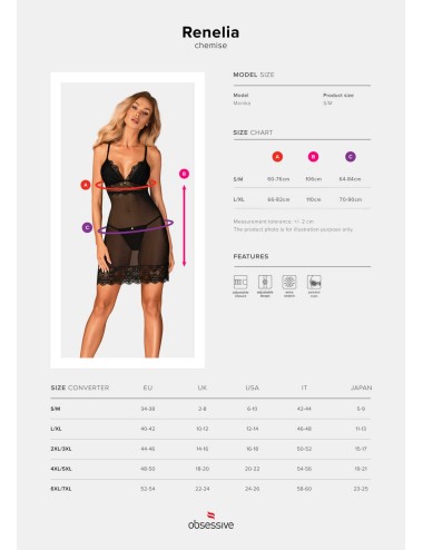 Renelia Nuisette  string - Noir