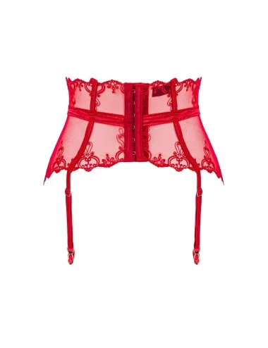 Lonesia porte jarretelles rouge