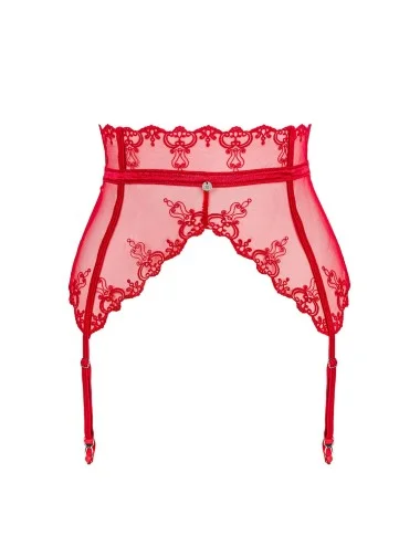 Lonesia porte jarretelles rouge