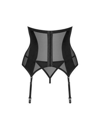 Chic Amoria corset et string - Noir