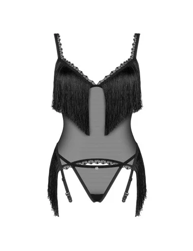 Sherila Corset et string - noir