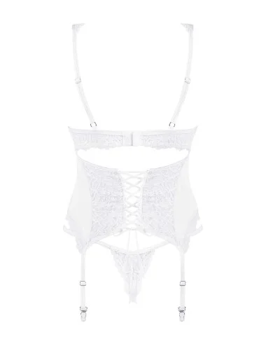 Corset et string blanc Amor Blanco