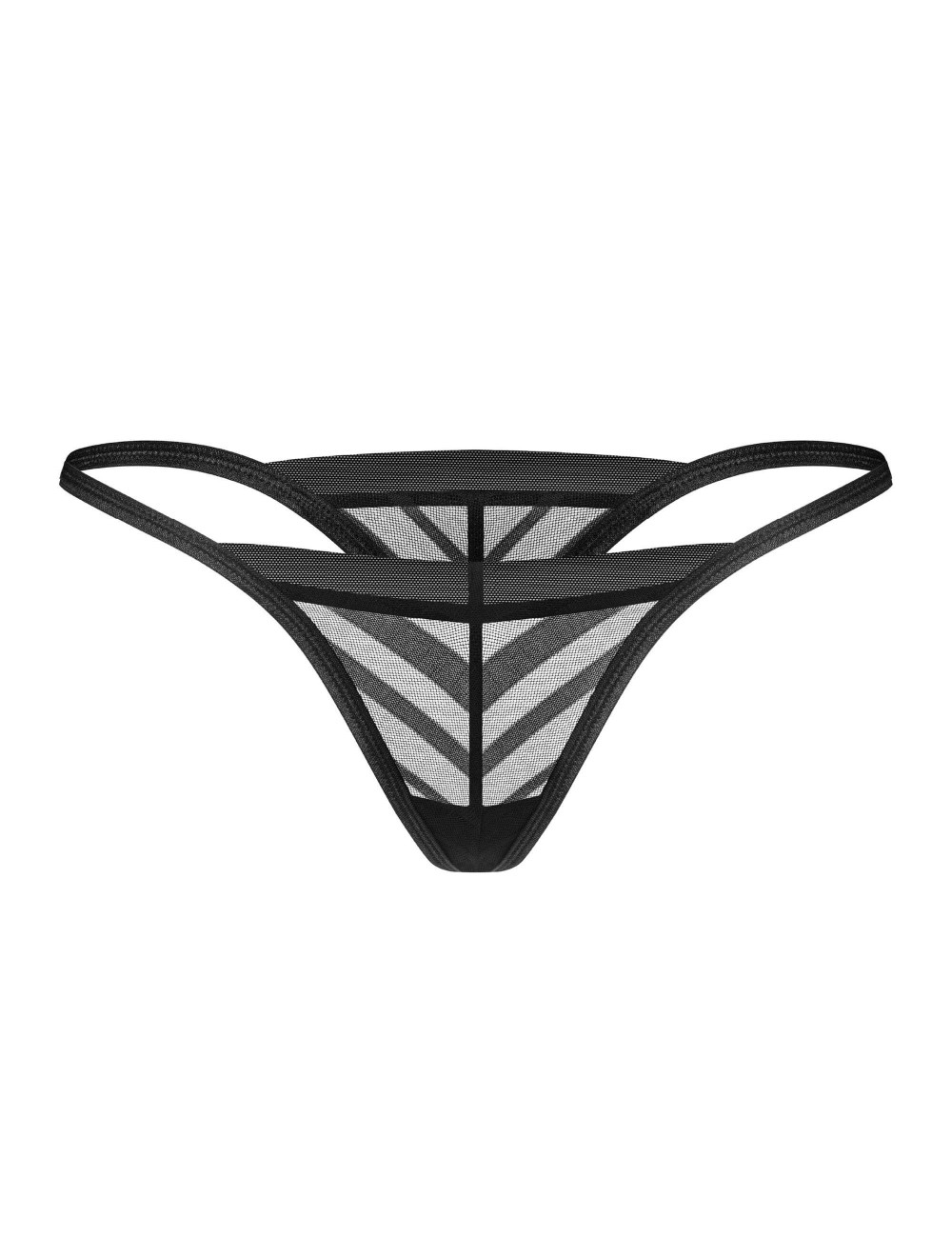 Lune Bellis string - Noir Lune Bellis string - Noir
