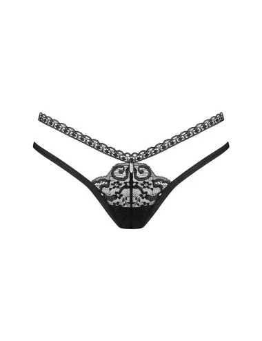 Blomentis string - Noir