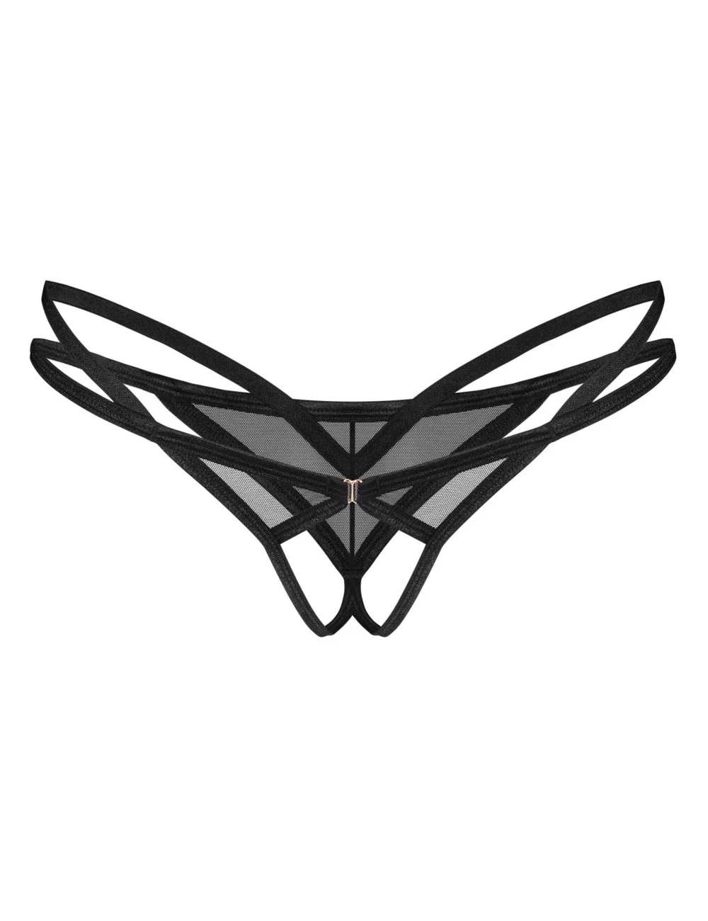 Euridia string ouvert - Noir