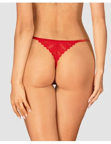 Ingridia string ouvert - Rouge