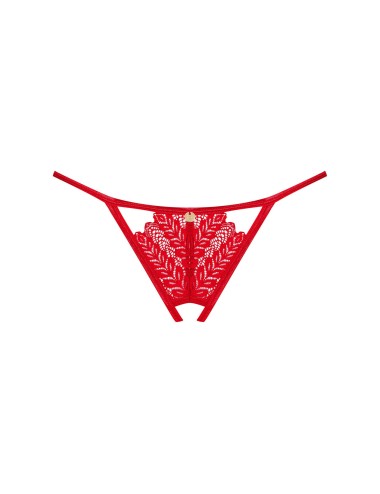 Ingridia string ouvert - Rouge