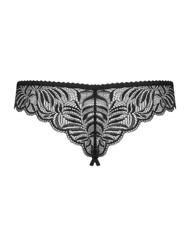 Contica Tanga ouvert - Noir