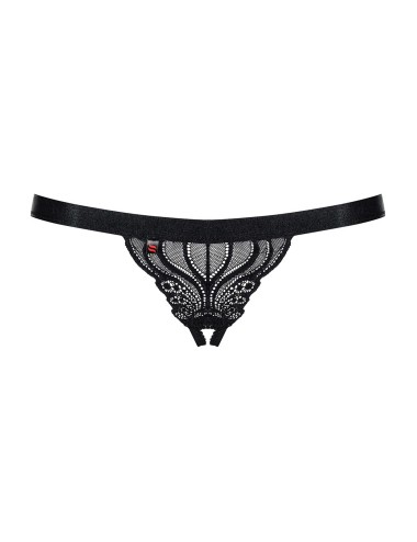 828-THC-1 String ouvert - Noir