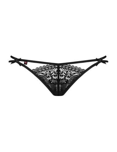 Intensa String Double Lanière - Noir