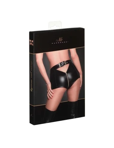 F218 Short sexy avec fermeture éclair intégrale