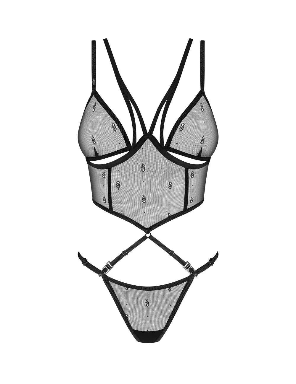 Anniverse special top et string - Noir Anniverse special top et string - Noir