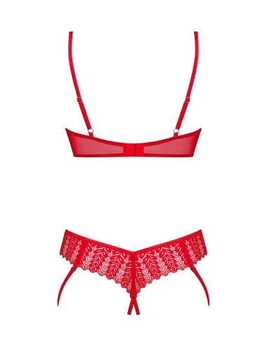 Ingridia ensemble 2 pièces ouvert - Rouge