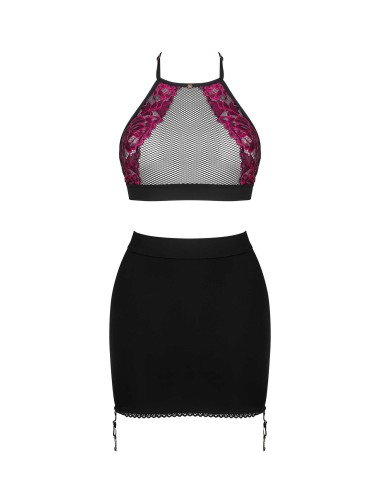 Rosenty ensemble Top et Jupe - Noir