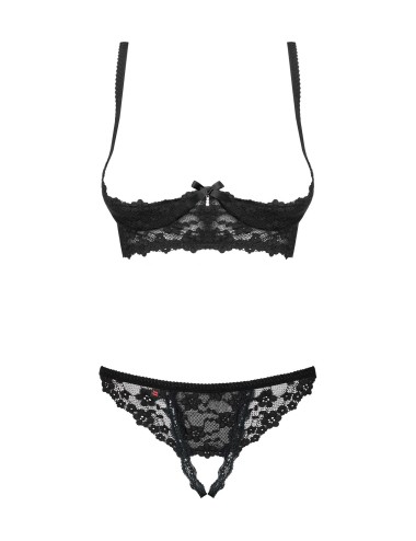 Letica Ensemble ouvert 2 pcs  - Noir