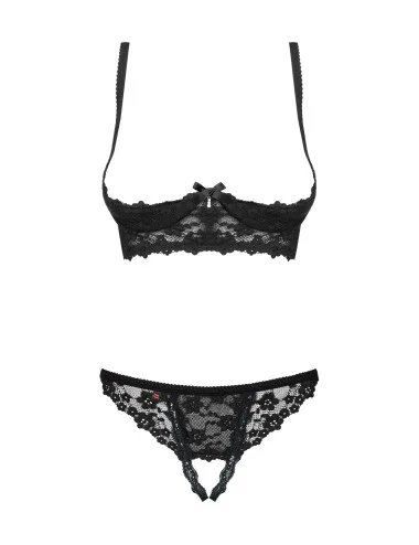 Letica Ensemble ouvert 2 pcs  - Noir
