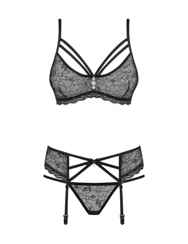818-SEG-1 Ensemble 3 pcs - Noir
