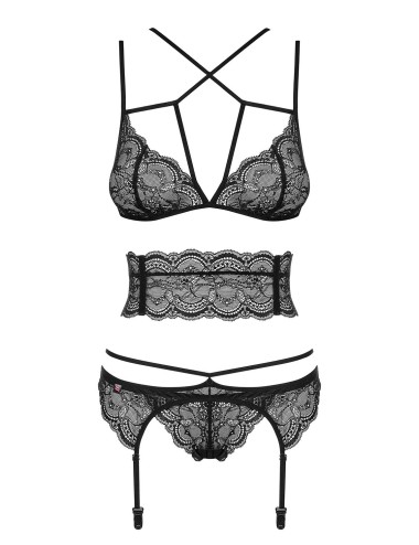 Frivolla Ensemble 4 pcs - Noir