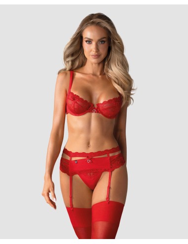 Heartina Ensemble 3 pcs - Rouge