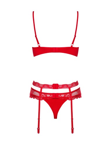 Heartina Ensemble 3 pcs - Rouge