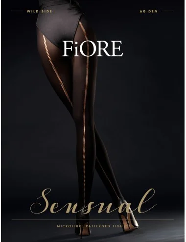 Wild Side Collants 60 DEN - Noir