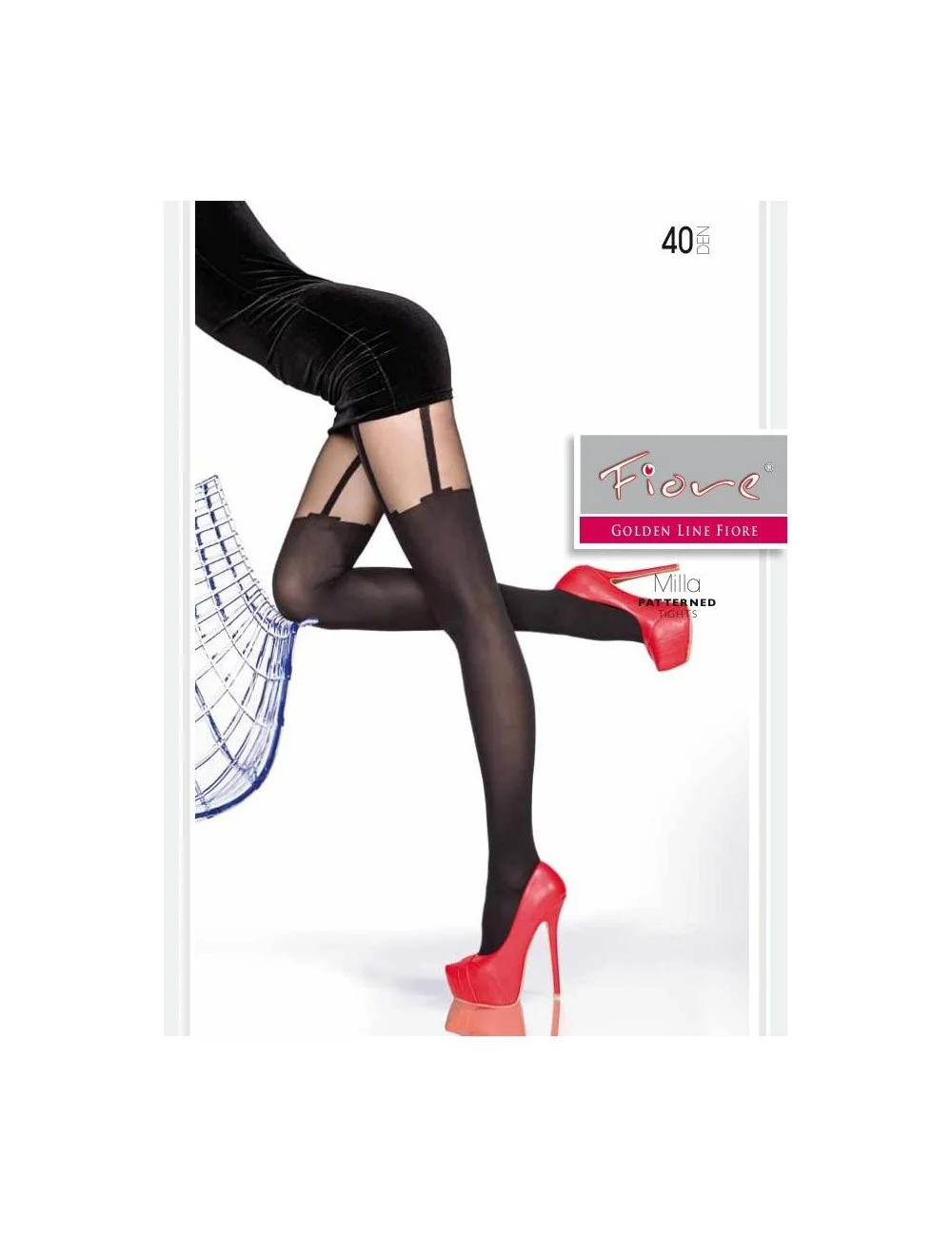Milla Collants 40 DEN - Noir Milla Collants 40 DEN - Noir