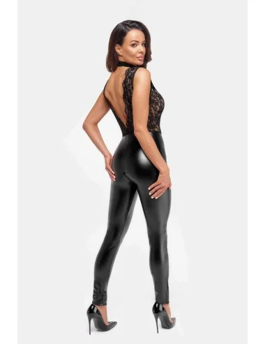 F298 Libido Combinaison à col et chaîne de perles