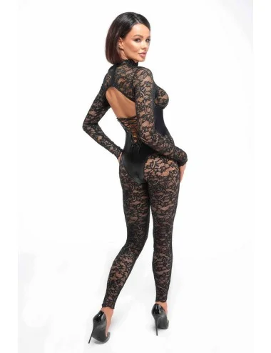 F299 Combinaison en dentelle Enigma avec corsage sous poitrine