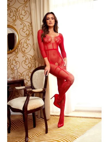 Lorna bodystocking - Rouge