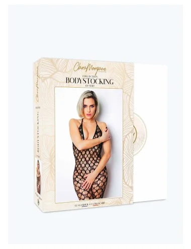 Le numéro 11 bodystocking Clara Morgane - Noir
