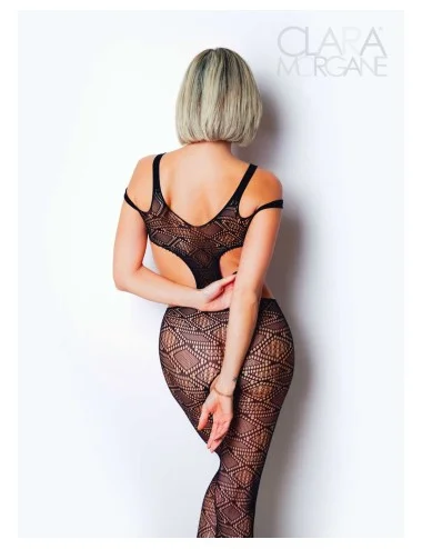 Le numéro 3 bodystocking Clara Morgane - Noir