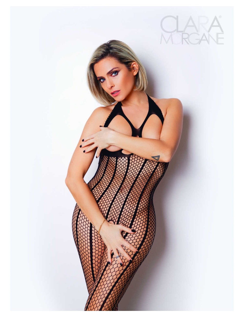 Le numéro 1 bodystocking Clara Morgane - Noir Le numéro 1 bodystocking Clara Morgane - Noir