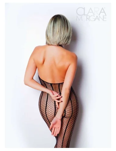 Le numéro 1 bodystocking Clara Morgane - Noir