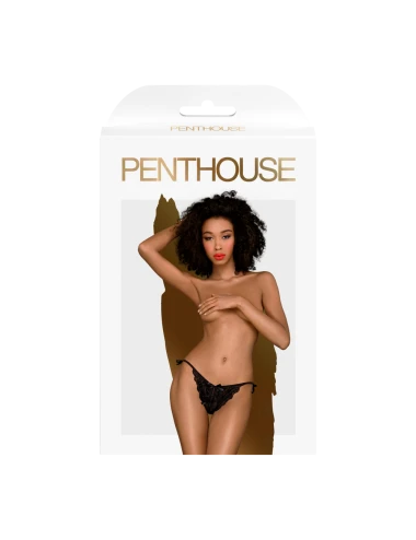 Culotte ouverte noire Too hot to be real - PH0123BLK