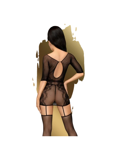 Bodystocking fantaisie noir High stakes - PH0116BLK