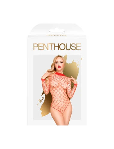 Body large maille rouge Scandalous rouge - PH0109RED