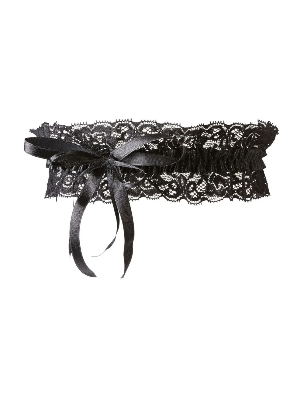 Jarretière dentelle noire - ORI24601061101 Jarretière dentelle noire - ORI24601061101