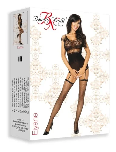 Elyane Bodystocking - Noir