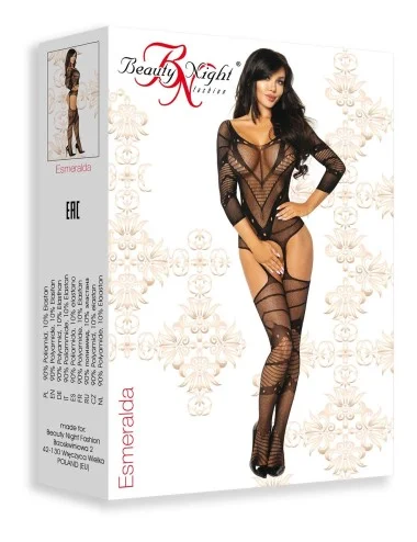 Esmeralda Bodystocking - Noir