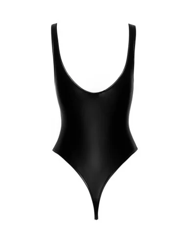 F244 Powerwetlook body avec ourlet inférieur échancré